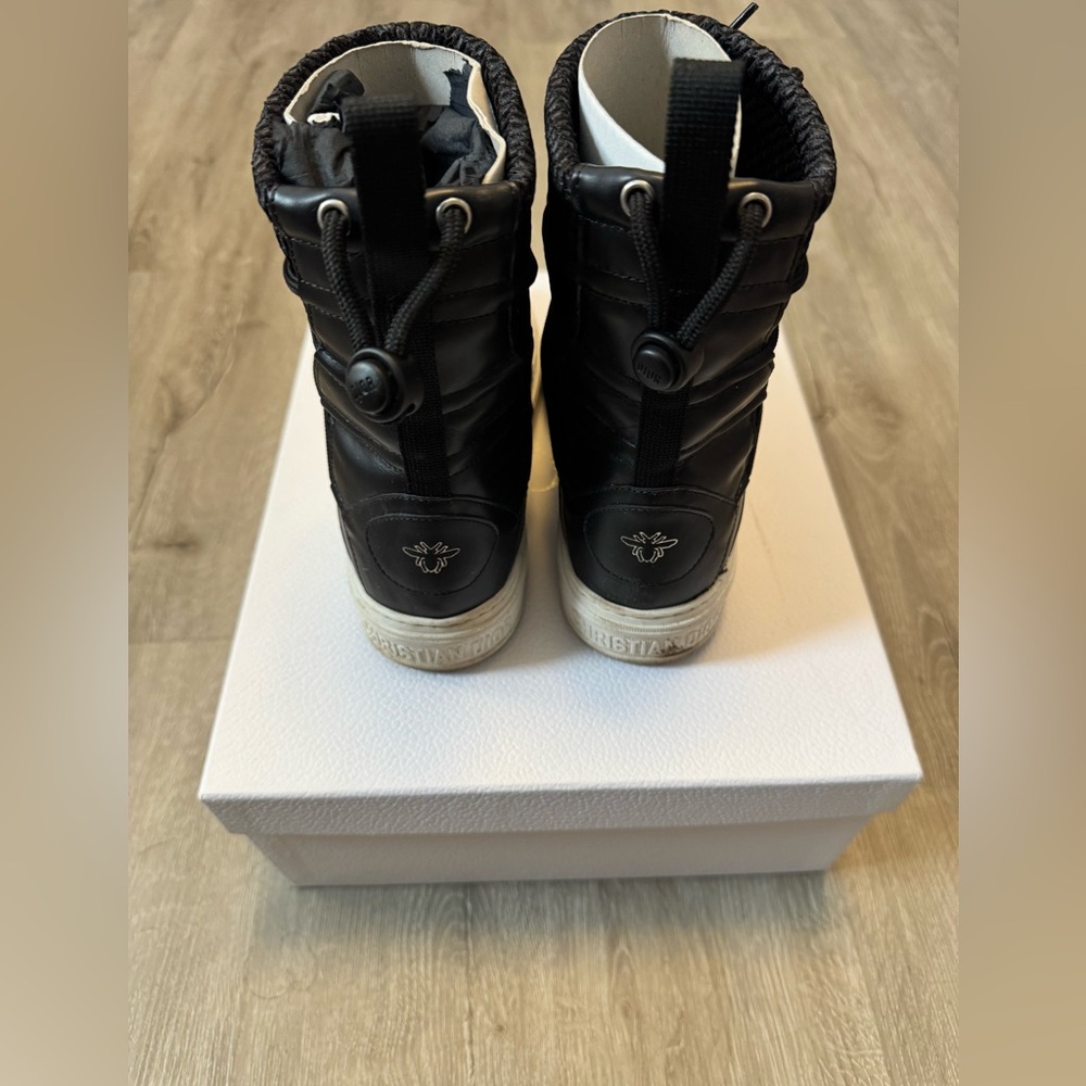 Christian Dior Calfskin Resille Solar Ankle Boot - Picture 3 of 11